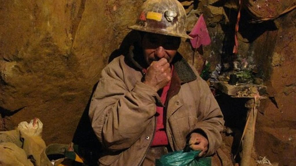 Un minero come