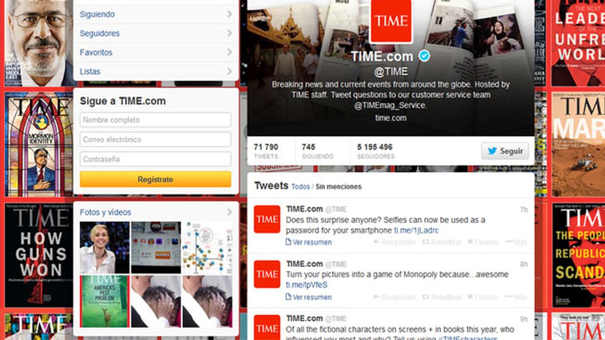 'Hackeada' la cuenta de Twitter de la revista 'Time'