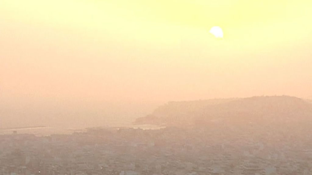 Atardecer en el mar griego, una maravillosa vista