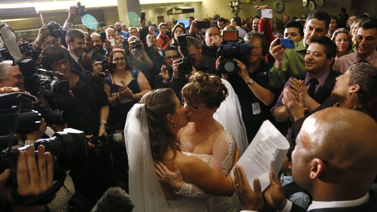 Primera pareja homosexual en contraer matrimonio Colorado, EEUU