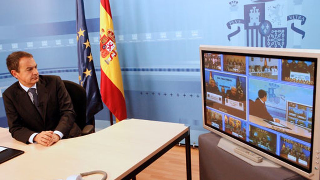 Felicitación navideña a las tropas españolas