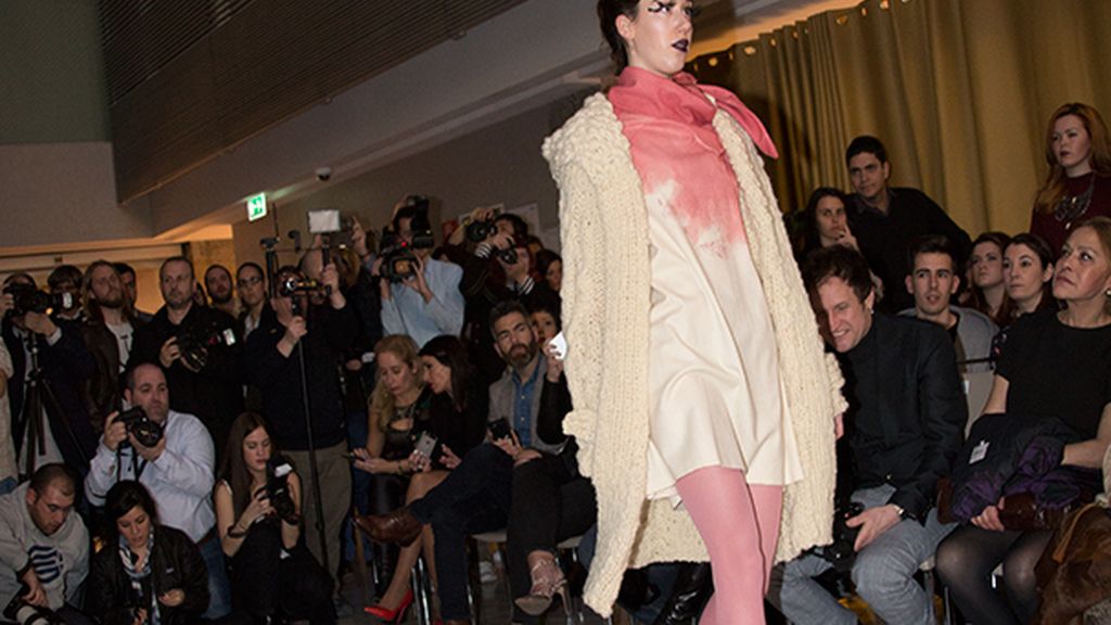 Ambiente en el desfile