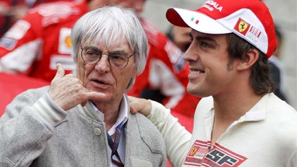 Alonso, con Ecclestone