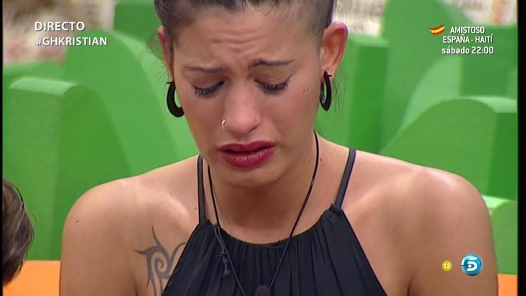 Raky no puede contener las lágrimas tras la expulsión del ‘pelocho’