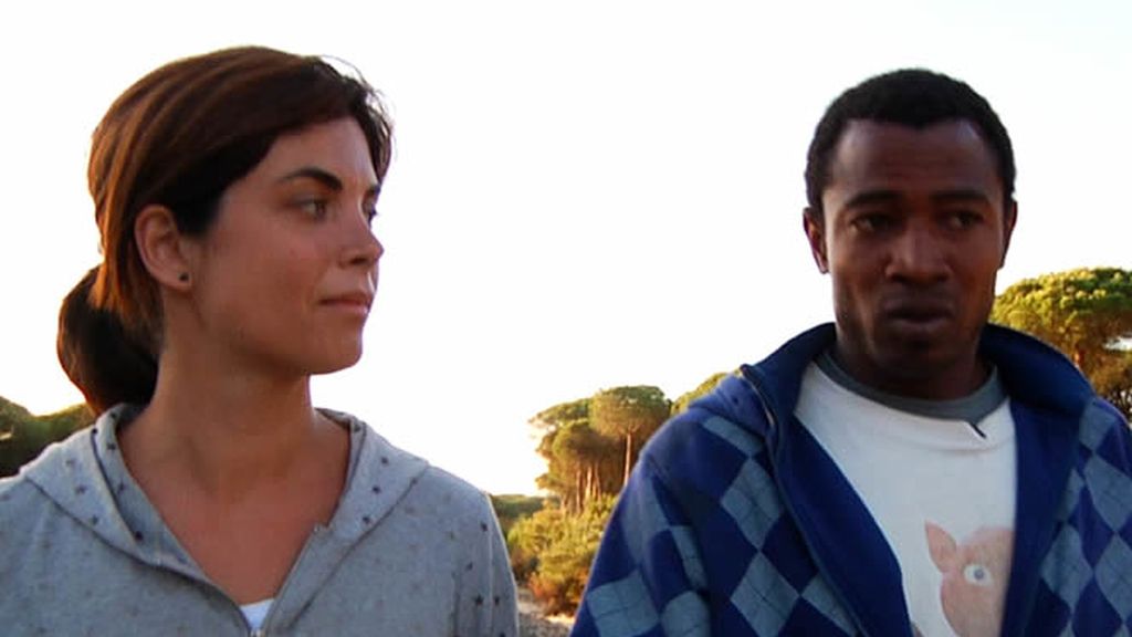 Un momento de los 21 días en el campamento de Huelva