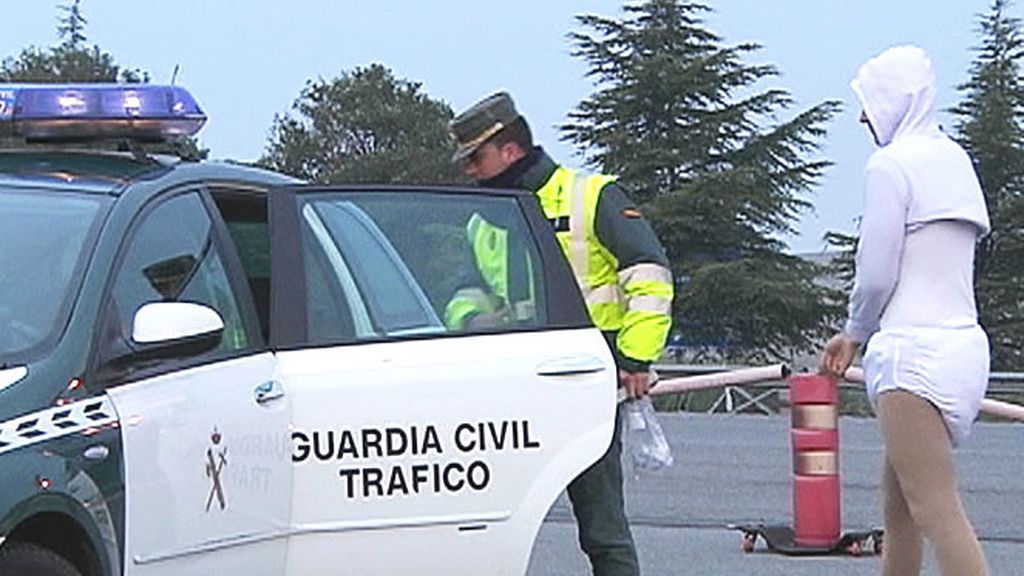 Un control de tráfico