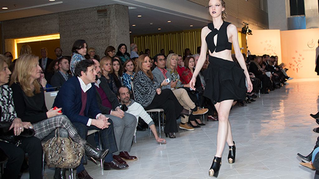 Ambiente en el desfile