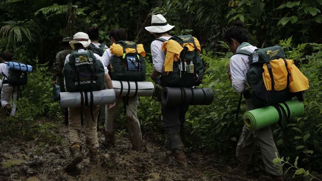 Por la selva de Darién