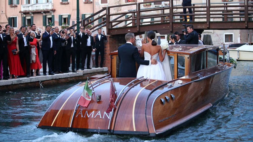 Tenis y fútbol: la romántica boda en Venecia de Ana Ivanovic y Bastian Schweinsteiger