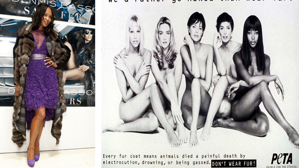 Un dúo un tanto extraño:primavera y pieles