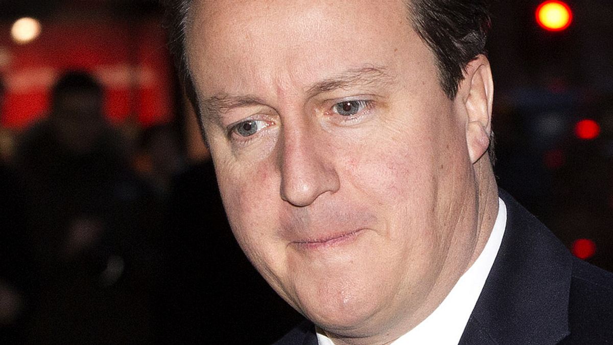 David Cameron, primer ministro británico