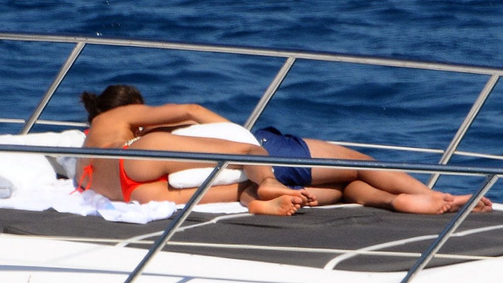 Cristiano se deshizo en cuidados con su hijo