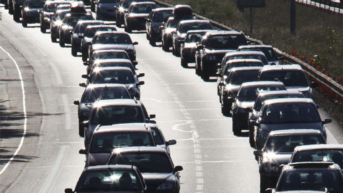 Caravana en las carreteras