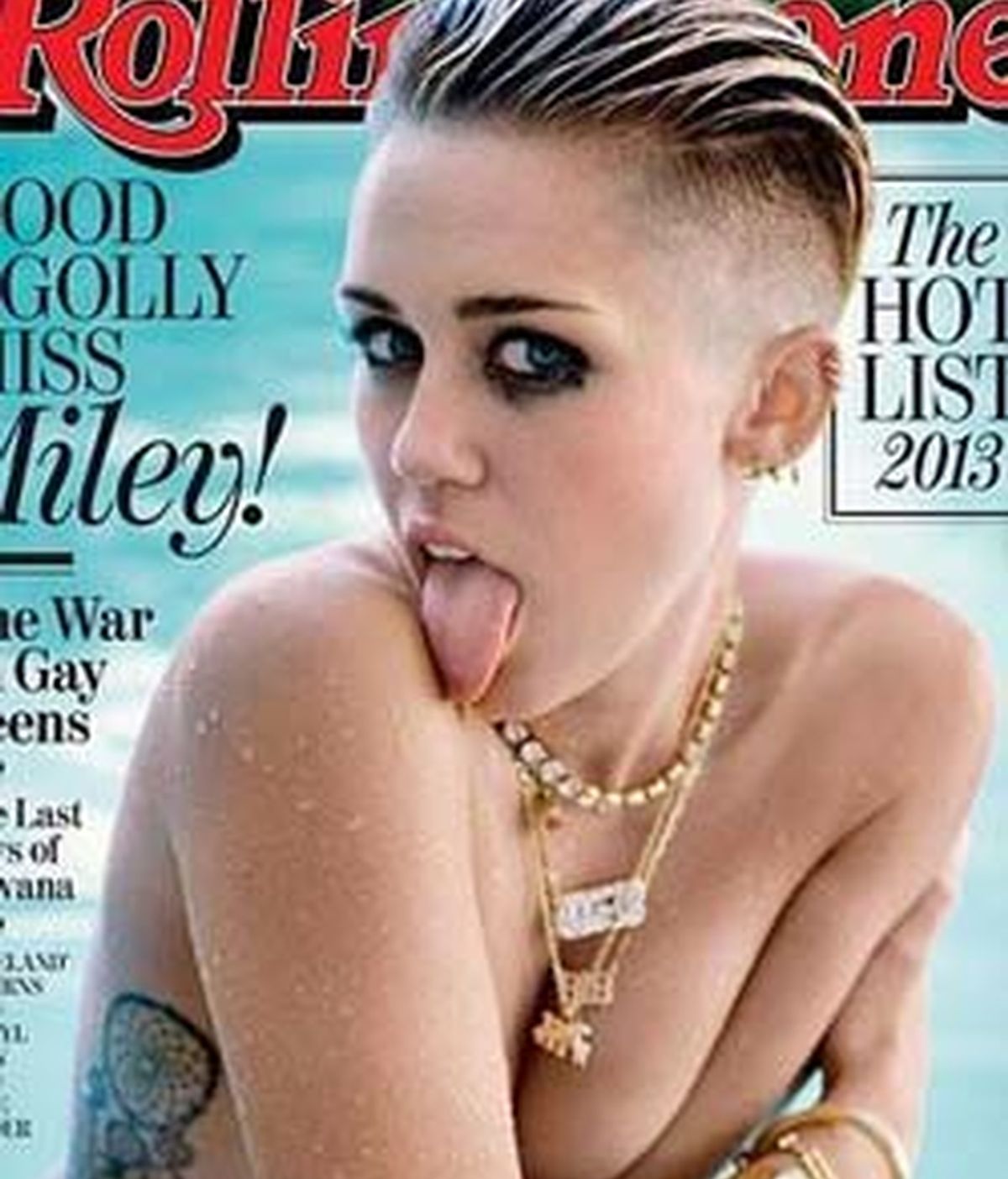 Miley Cyrus denuda para la portada de Rolling Stone