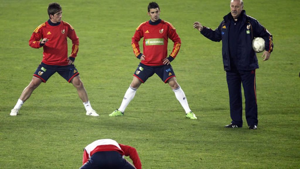 La selección se concentra en Los Alpes