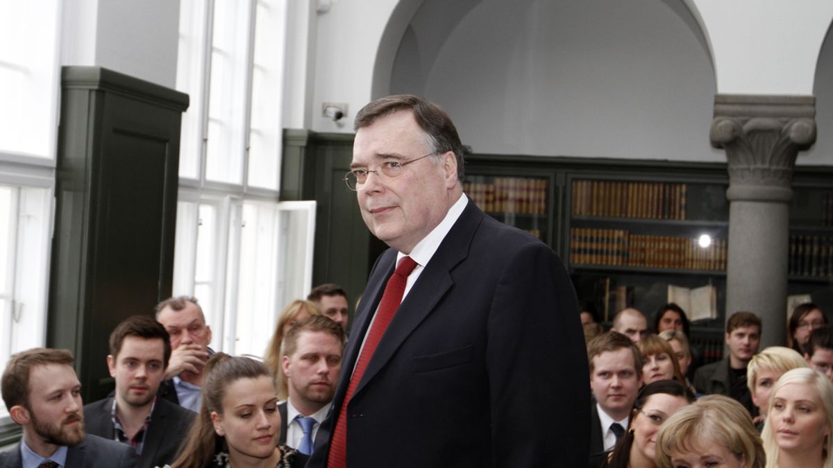 El exministro islandés, Geir Haarde