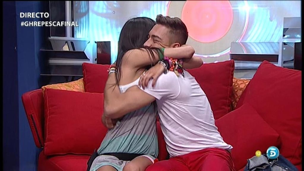 El reencuentro de Juan Carlos y Raki El reencuentro de Juan Carlos y Raki