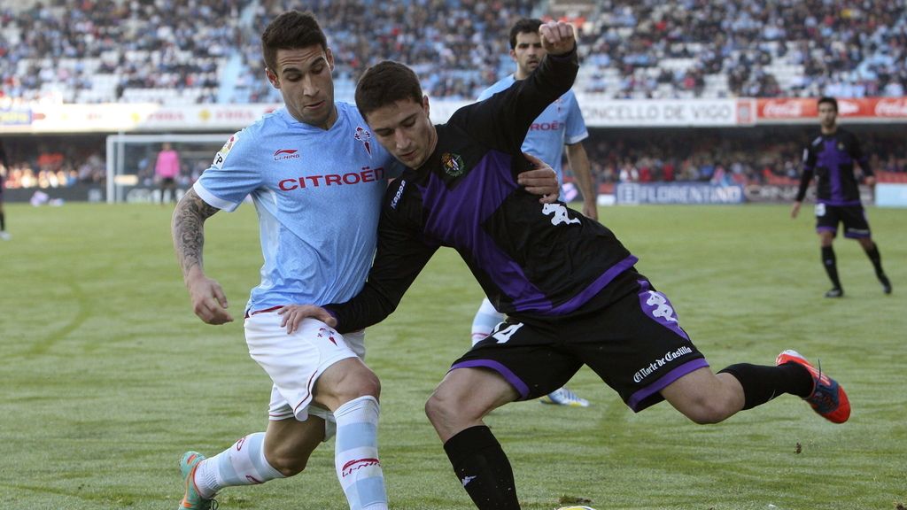 El Celta se enfrenta al Valladolid en Balaídos. Foto: EFE