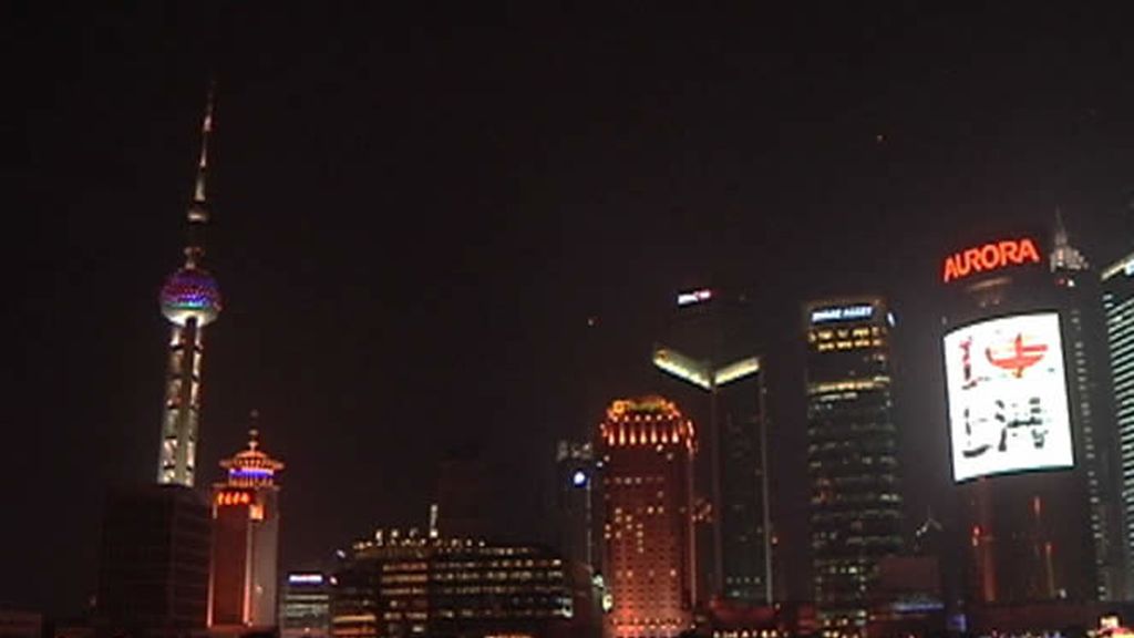Pudong de noche