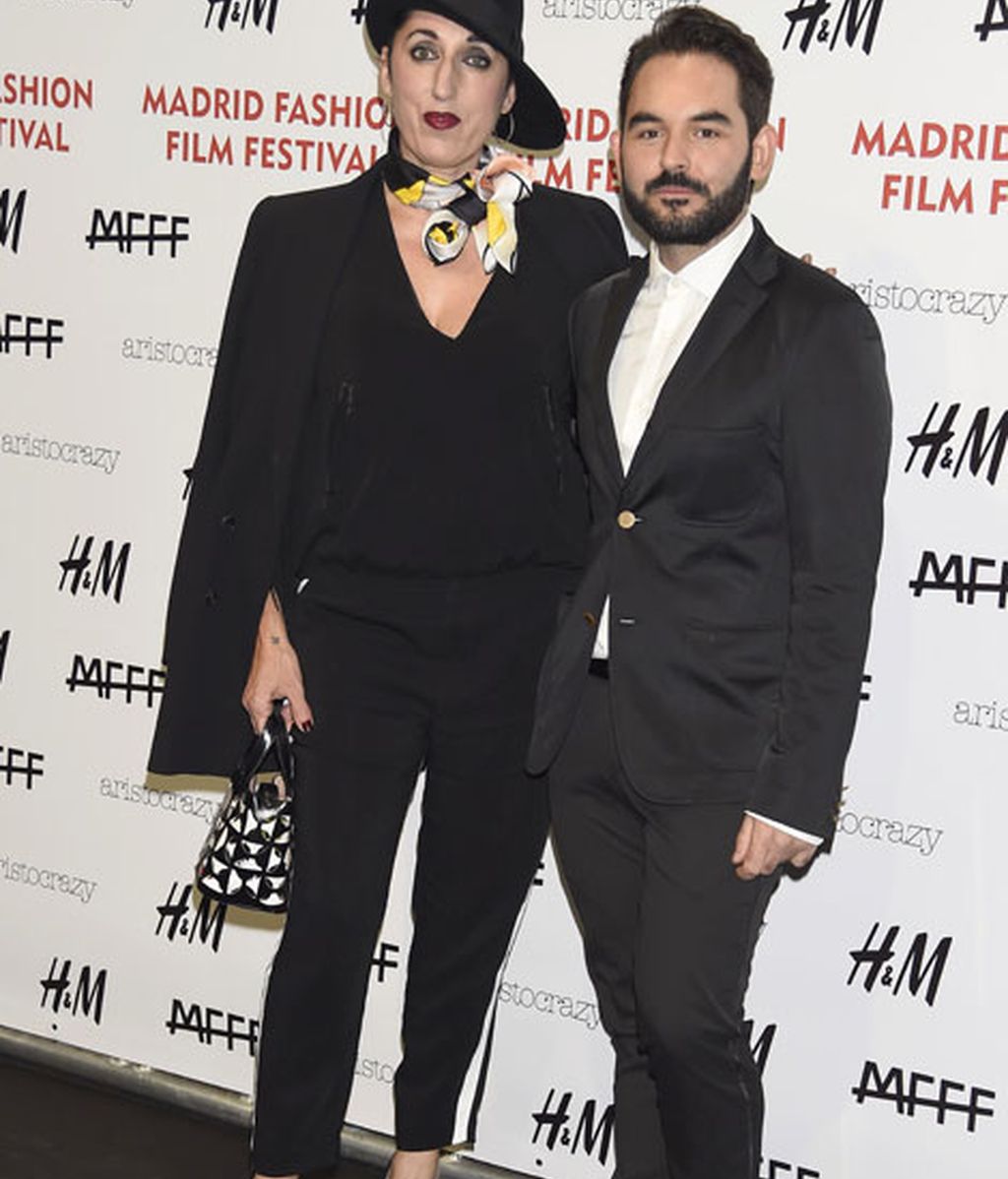Rossy de Palma y José Murciano posaron juntos en el 'photocall'