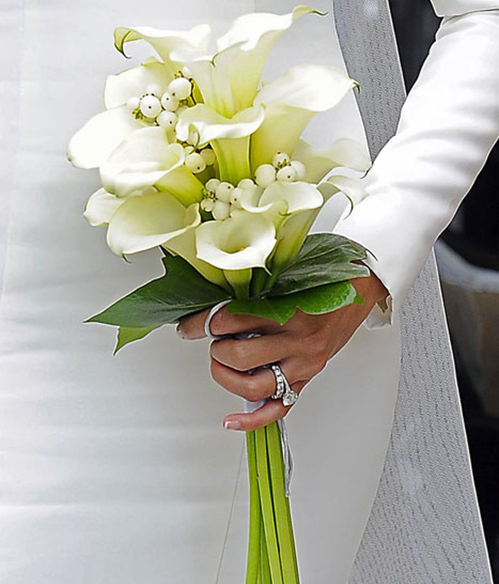 Detalle del ramo de la novia