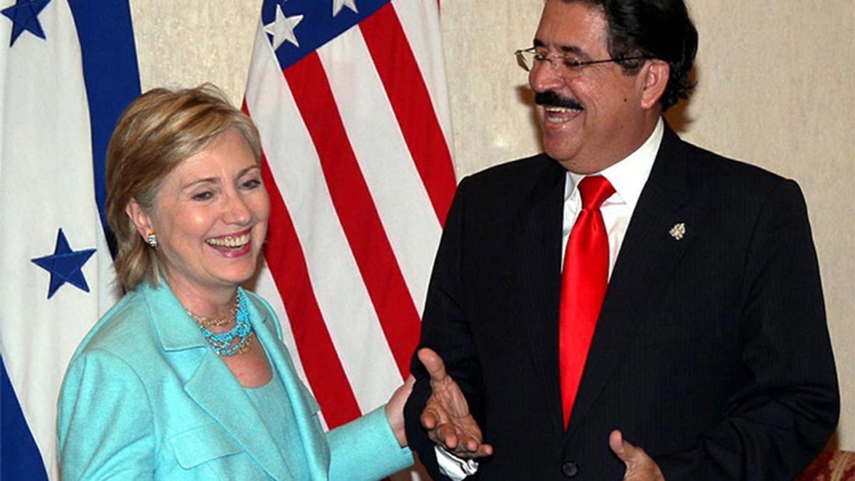 Clinton y Zelaya