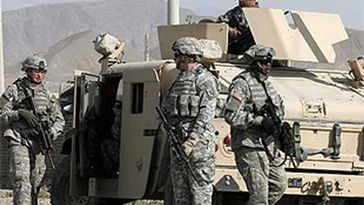 Una patrulla de tropas norteamericanas, en Afganistán. Foto: AP.