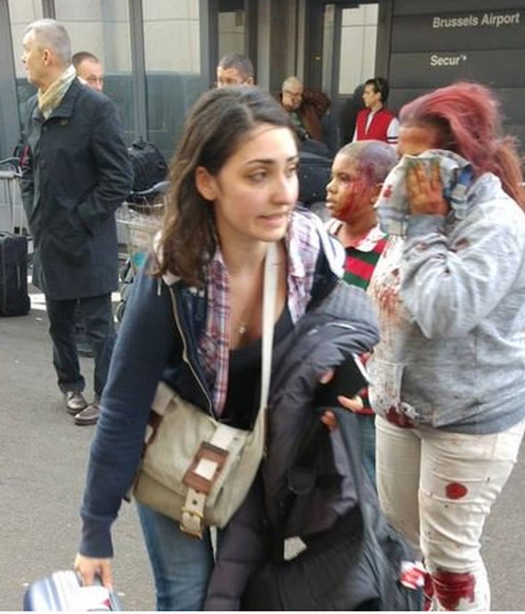 Heridos en las explosiones del aeropuerto de Bruselas