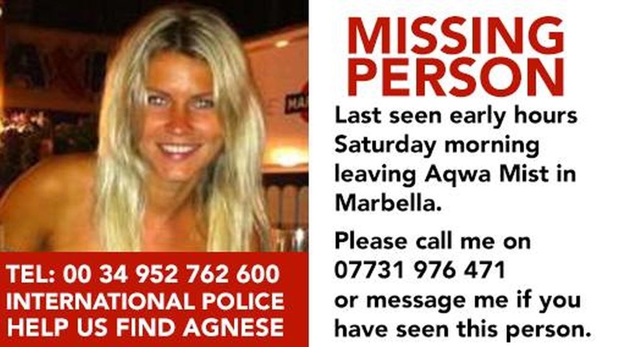La Policía Nacional investiga la desaparición de una joven letona en Marbella