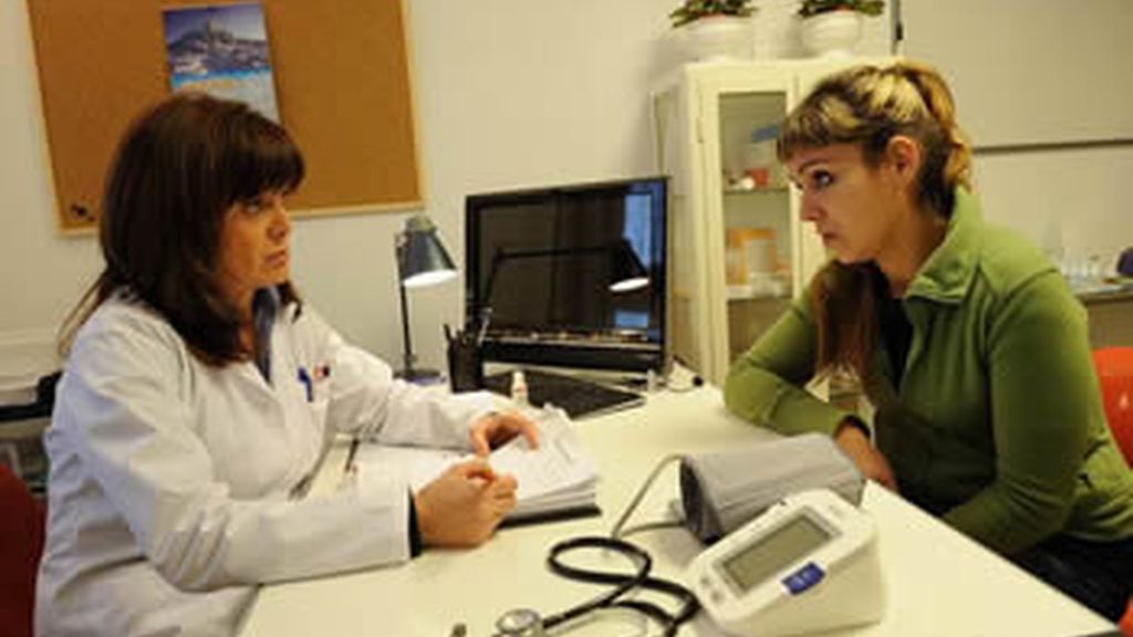 Esther y la doctora Fernández