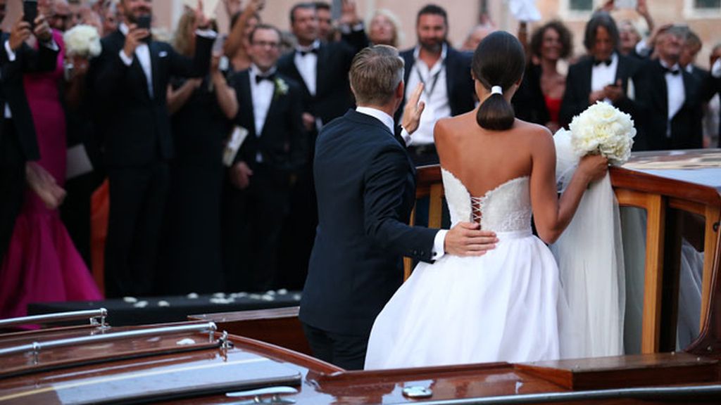 Tenis y fútbol: la romántica boda en Venecia de Ana Ivanovic y Bastian Schweinsteiger