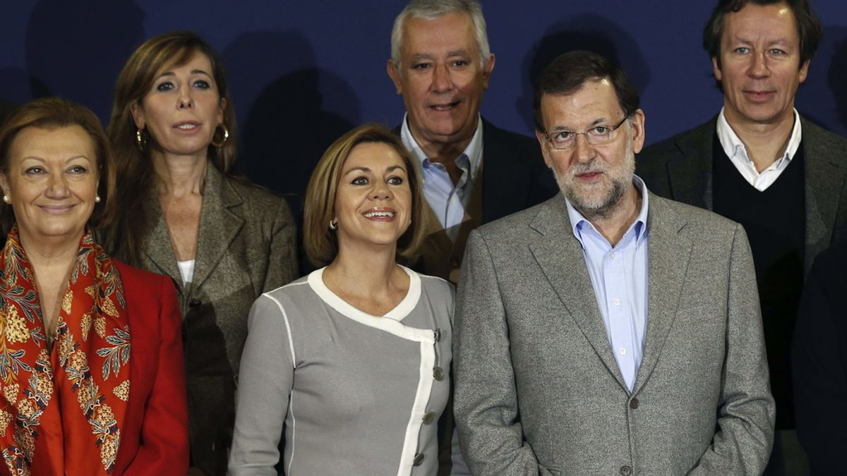 Mariano Rajoy y M. Dolores de Cospedal