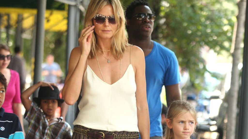 Heidi Klum y su ex cuñado de paseo por Nueva York
