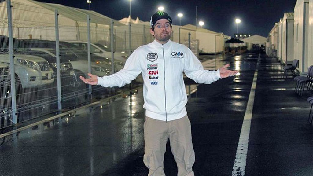 Los pilotos no han podido rodar por la lluvia