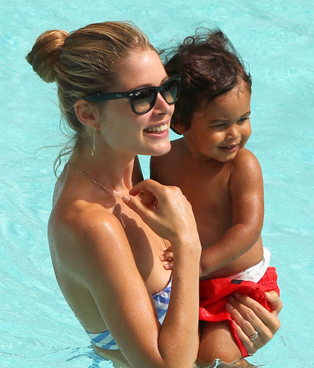 Doutzen Kroes, supermodelo y supermamá