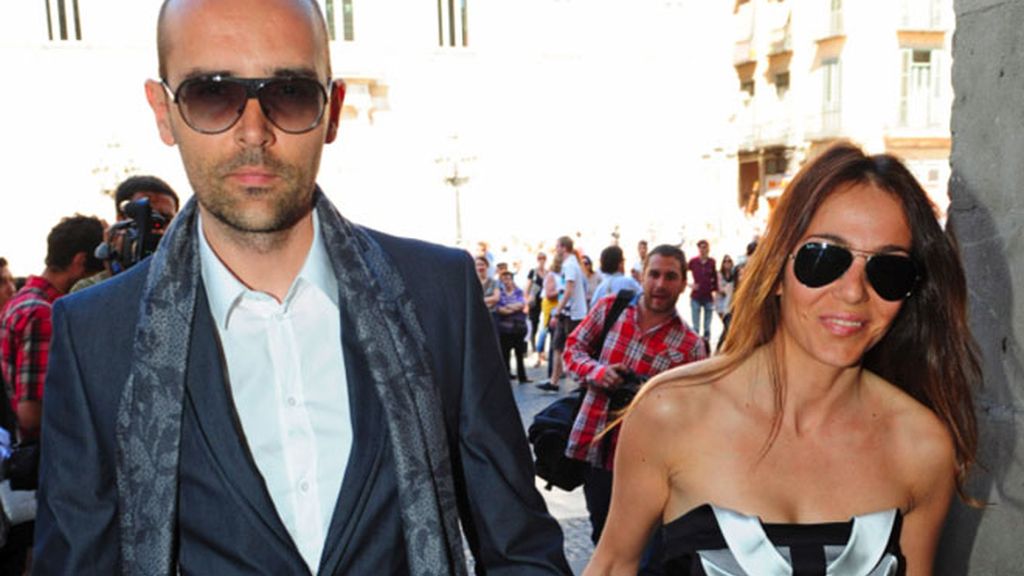 Belén Esteban y José Montilla, en la boda del creador de 'Sálvame'