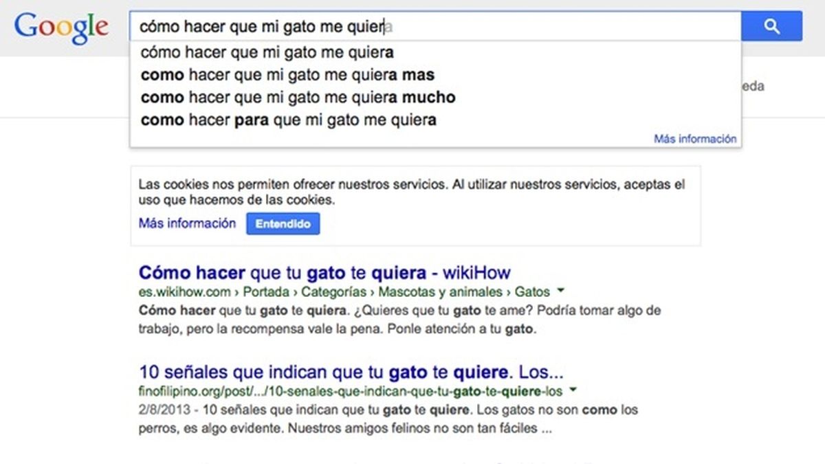 Las búsquedas más absurdas en Google