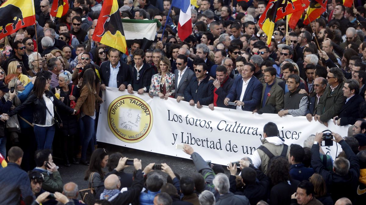 10.000 taurinos reivindican en Valencia "la cultura del toreo como forma de vivir"