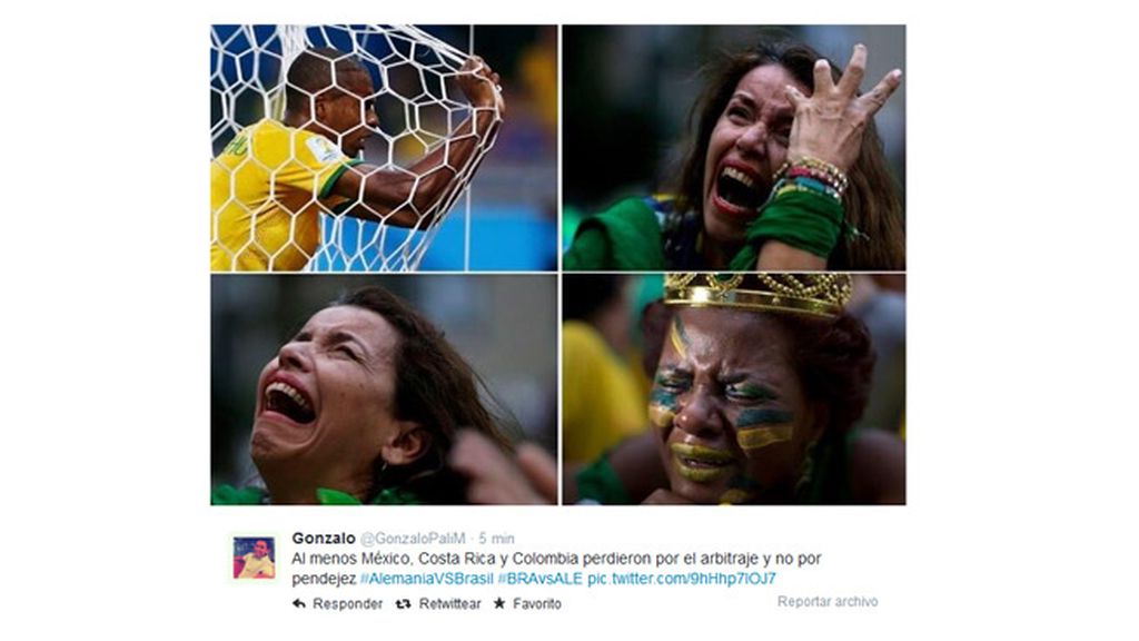 Los memes de una goleada para la historia