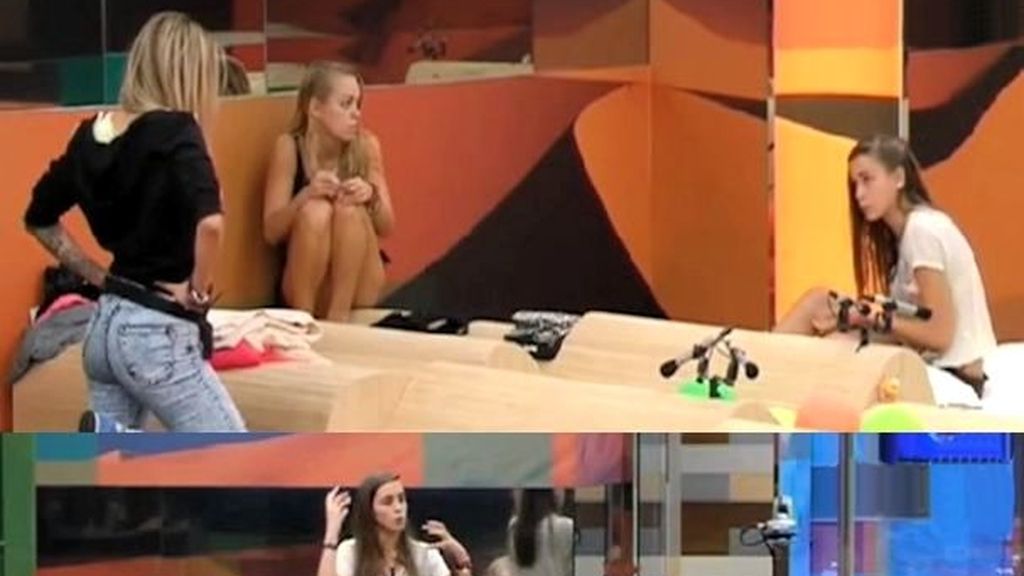 Paula habla con Alejandra y Yoli