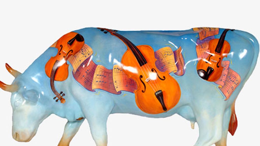 Las vacas inundan Madrid