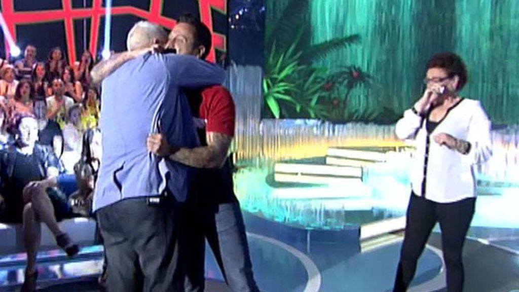 El emotivo reencuentro, en imágenes