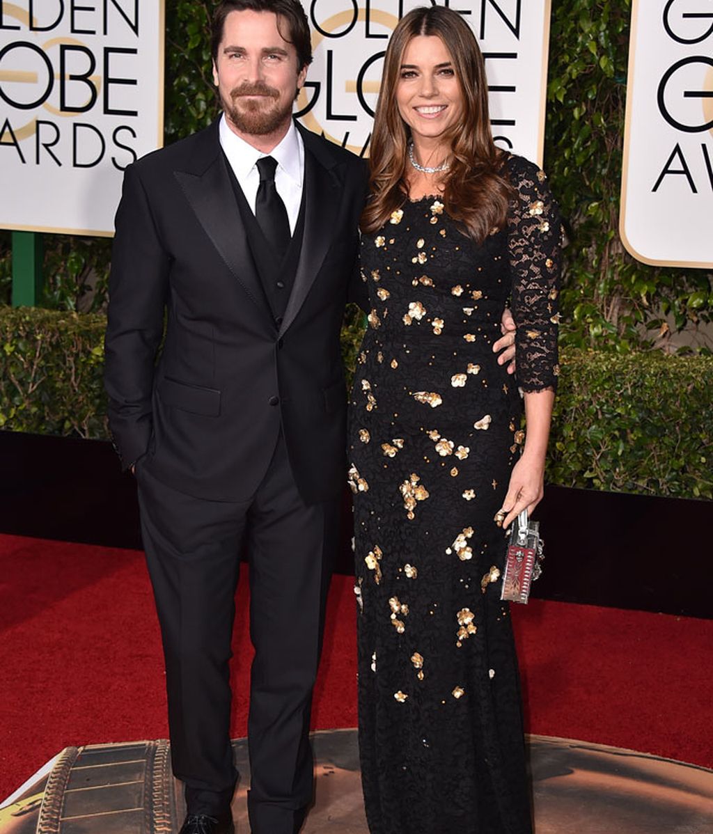 Christian Bale y su esposa Sibi Blazic