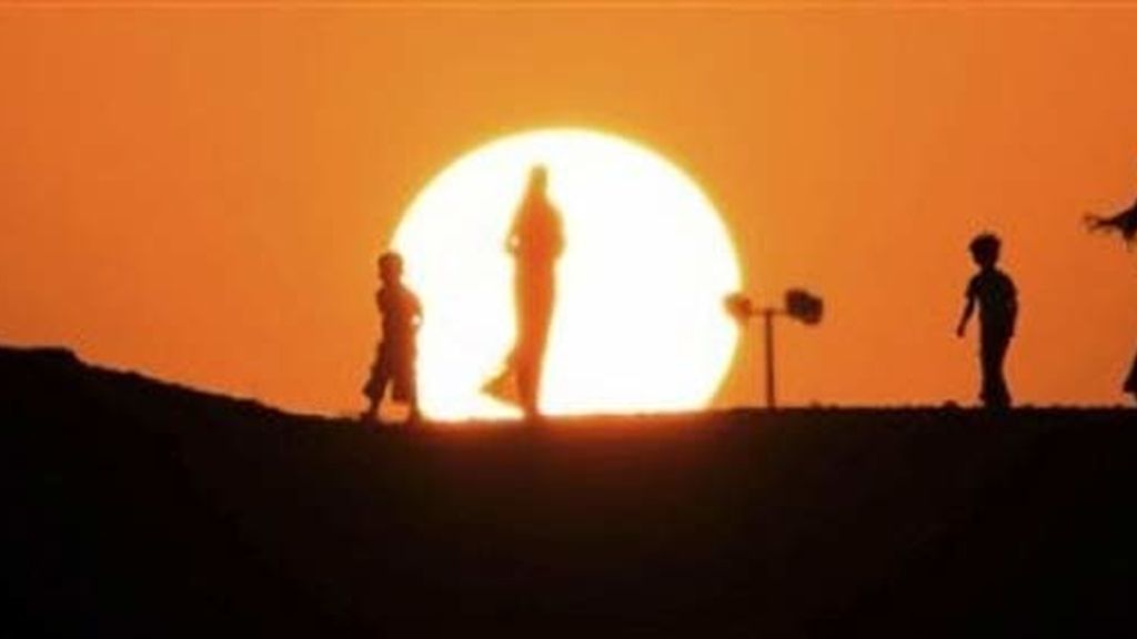 Zona desértica en Bahrein