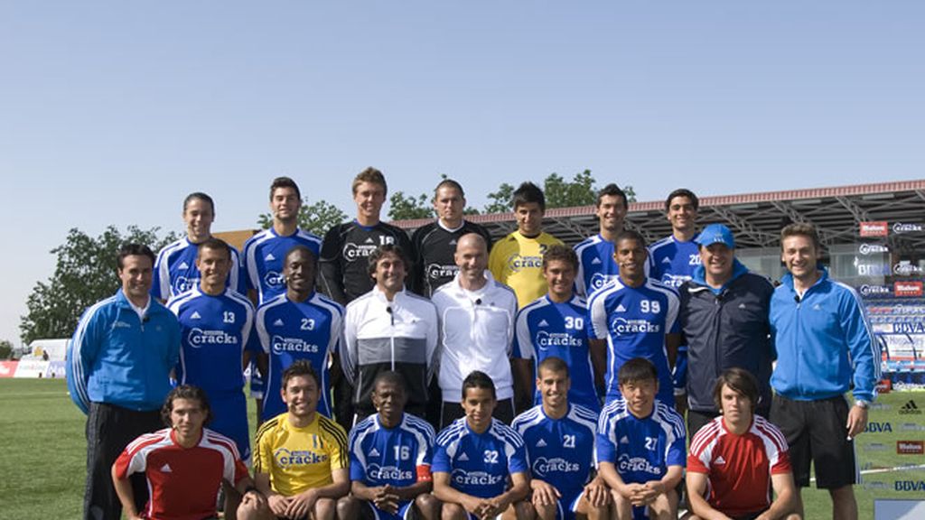 El equipo de Cracks al completo