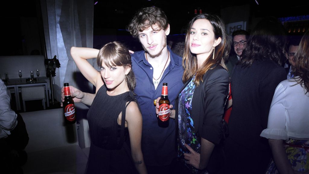 Silvia Alonso, Nicolás Coronado y Dafne Fernández