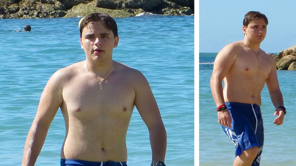 Prince Jackson, el hijo mayor del 'Rey del Pop', Michael Jackson, luciendo cuerpazo