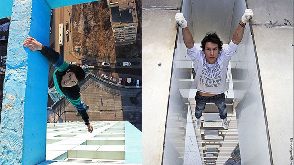 'Selfies' extremos en Rusia