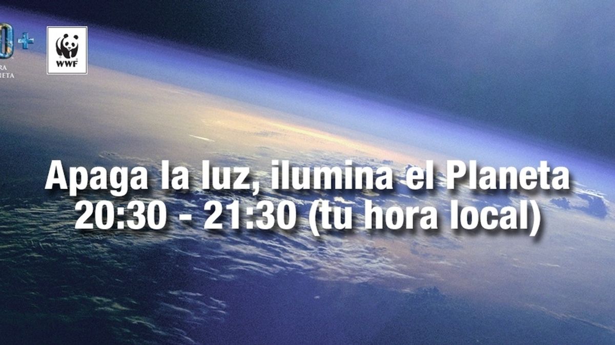 178 países y 300 ciudades en España participan en 'La Hora del Planeta'
