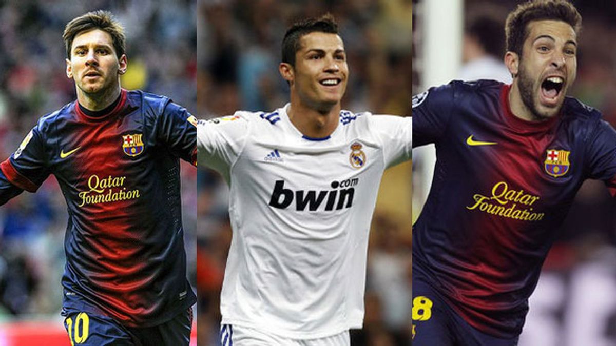 Cristiano, Messi y Jordi Alba, en el once ideal de 'L'Équipe'